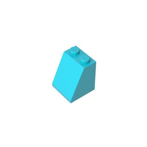 Gobricks,Slope 65° 2 x 2 x 2 with Bottom Tube,3678b,3678,3678a