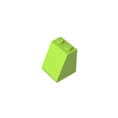 Gobricks,Slope 65° 2 x 2 x 2 with Bottom Tube,3678b,3678,3678a