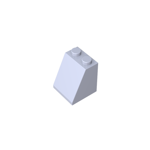 Gobricks,Slope 65° 2 x 2 x 2 with Bottom Tube,3678b,3678,3678a