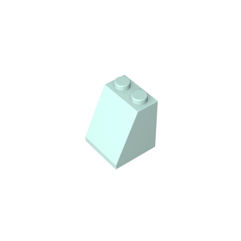 Gobricks,Slope 65° 2 x 2 x 2 with Bottom Tube,3678b,3678,3678a