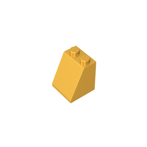 Gobricks,Slope 65° 2 x 2 x 2 with Bottom Tube,3678b,3678,3678a