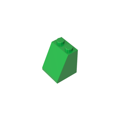 Gobricks,Slope 65° 2 x 2 x 2 with Bottom Tube,3678b,3678,3678a