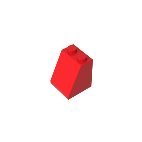 Gobricks,Slope 65° 2 x 2 x 2 with Bottom Tube,3678b,3678,3678a