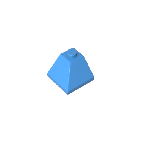 Gobricks,Slope 45° 2 x 2 Double Convex,3045