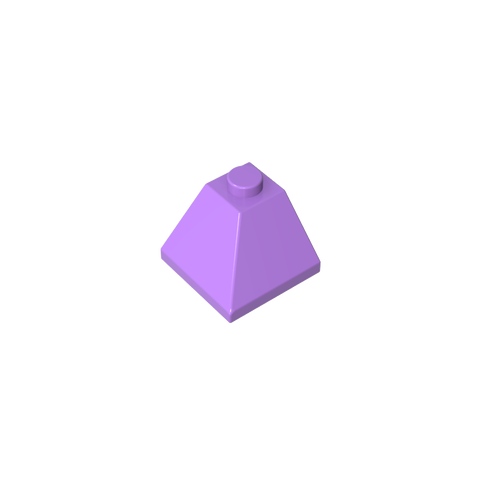 Gobricks,Slope 45° 2 x 2 Double Convex,3045