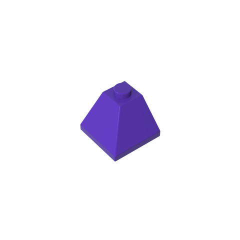 Gobricks,Slope 45° 2 x 2 Double Convex,3045