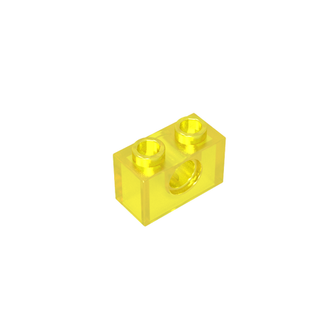 Gobricks,Technic Brick 1 x 2 [1 Hole],3700,3700b