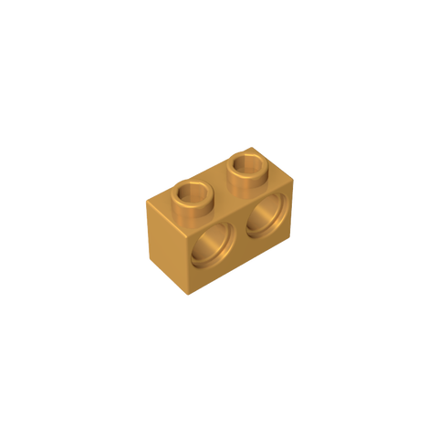Gobricks,Technic Brick 1 x 2 [2 Holes],32000
