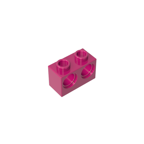 Gobricks,Technic Brick 1 x 2 [2 Holes],32000