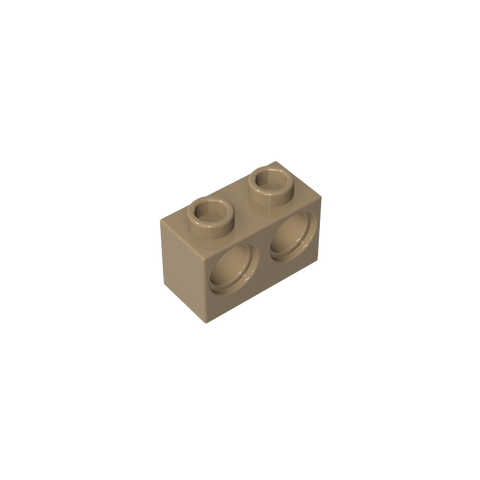 Gobricks,Technic Brick 1 x 2 [2 Holes],32000