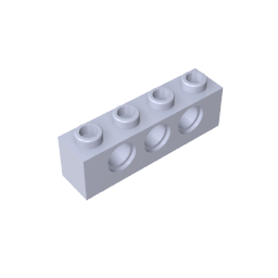 Technic Brick 1 x 4 [3 Holes],3701