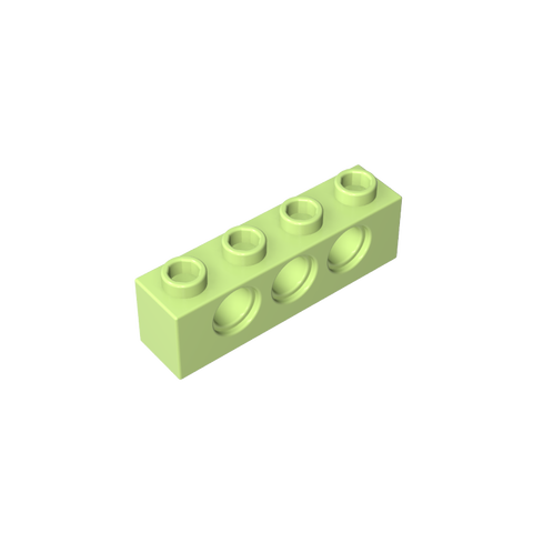 Gobricks,Technic Brick 1 x 4 [3 Holes],3701