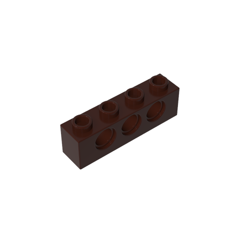 Gobricks,Technic Brick 1 x 4 [3 Holes],3701