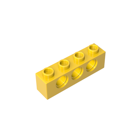 Gobricks,Technic Brick 1 x 4 [3 Holes],3701