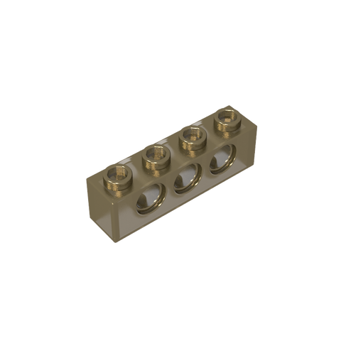 Gobricks,Technic Brick 1 x 4 [3 Holes],3701