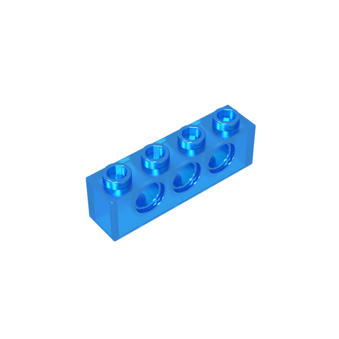 Gobricks,Technic Brick 1 x 4 [3 Holes],3701