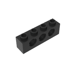 Technic Brick 1 x 4 [3 Holes],3701