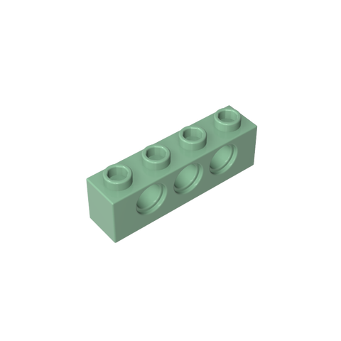 Gobricks,Technic Brick 1 x 4 [3 Holes],3701