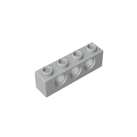 Gobricks,Technic Brick 1 x 4 [3 Holes],3701