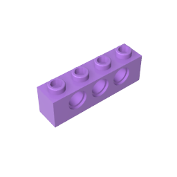 Technic Brick 1 x 4 [3 Holes],3701