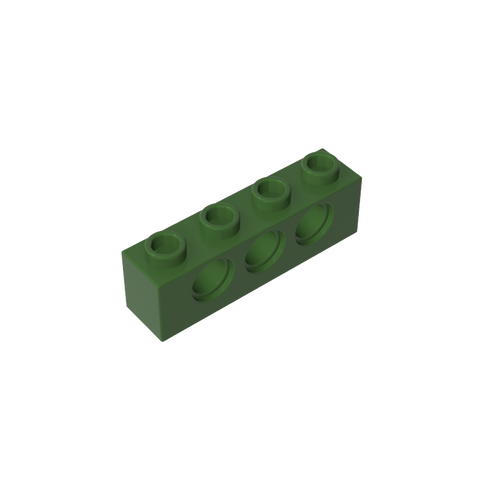 Gobricks,Technic Brick 1 x 4 [3 Holes],3701
