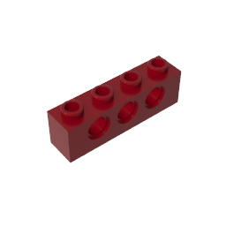 Technic Brick 1 x 4 [3 Holes],3701