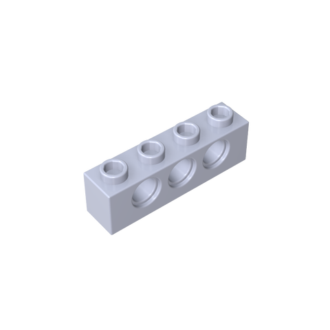 Gobricks,Technic Brick 1 x 4 [3 Holes],3701