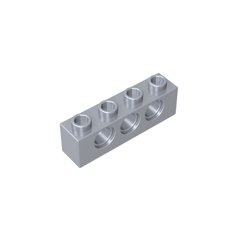 Gobricks,Technic Brick 1 x 4 [3 Holes],3701
