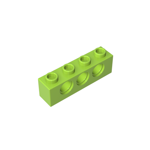 Gobricks,Technic Brick 1 x 4 [3 Holes],3701