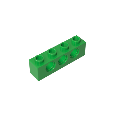 Gobricks,Technic Brick 1 x 4 [3 Holes],3701