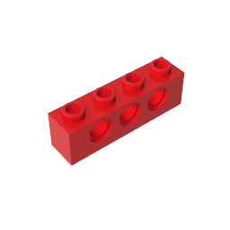 Technic Brick 1 x 4 [3 Holes],3701