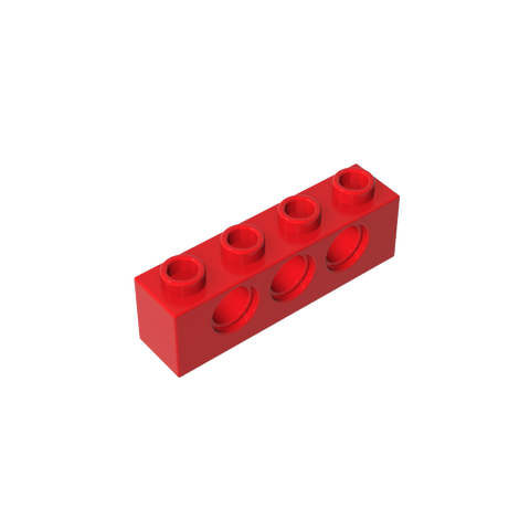 Gobricks,Technic Brick 1 x 4 [3 Holes],3701