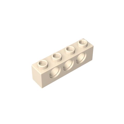 Gobricks,Technic Brick 1 x 4 [3 Holes],3701