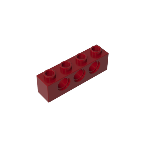 Gobricks,Technic Brick 1 x 4 [3 Holes],3701