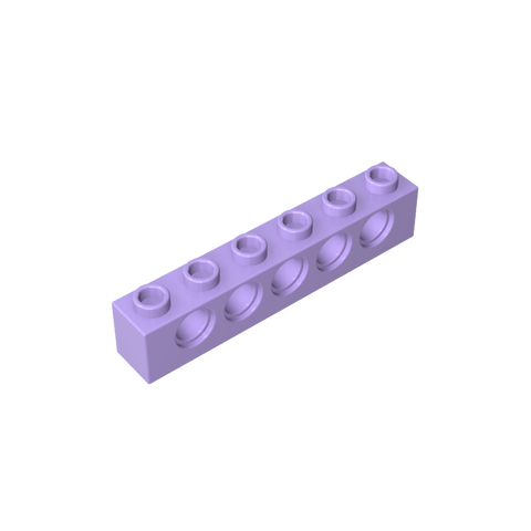 Gobricks,Technic Brick 1 x 6 [5 Holes],3894