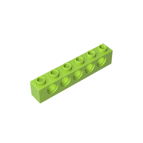 Gobricks,Technic Brick 1 x 6 [5 Holes],3894