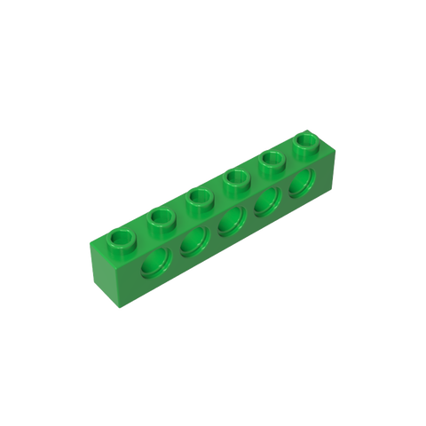 Gobricks,Technic Brick 1 x 6 [5 Holes],3894
