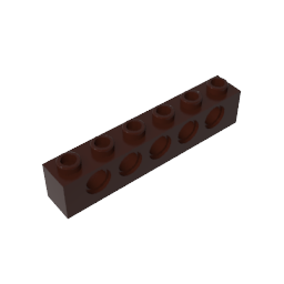 Technic Brick 1 x 6 [5 Holes],3894