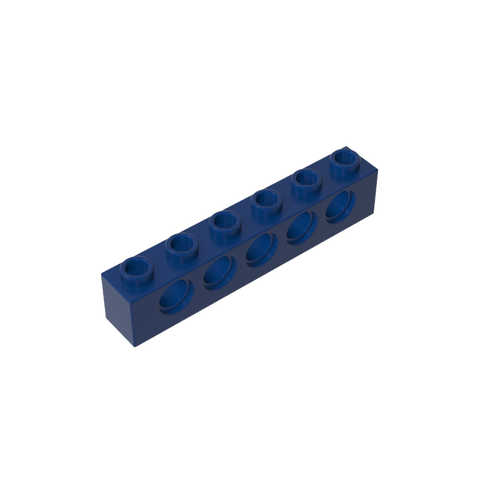 Gobricks,Technic Brick 1 x 6 [5 Holes],3894
