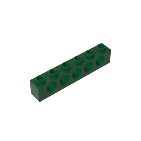 Gobricks,Technic Brick 1 x 6 [5 Holes],3894