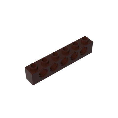 Gobricks,Technic Brick 1 x 6 [5 Holes],3894