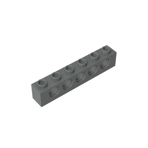 Gobricks,Technic Brick 1 x 6 [5 Holes],3894