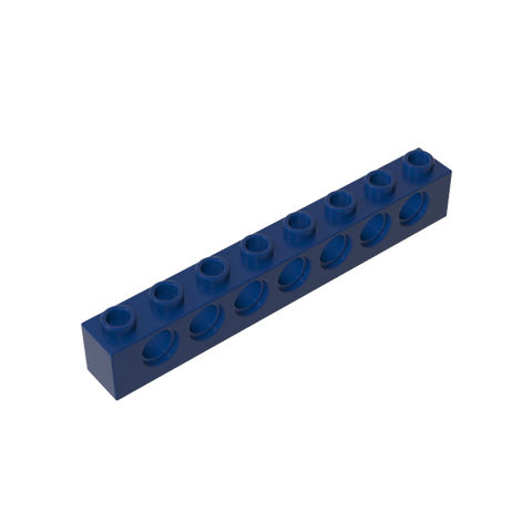 Gobricks,Technic Brick 1 x 8 [7 Holes],3702