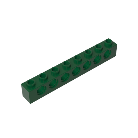 Gobricks,Technic Brick 1 x 8 [7 Holes],3702