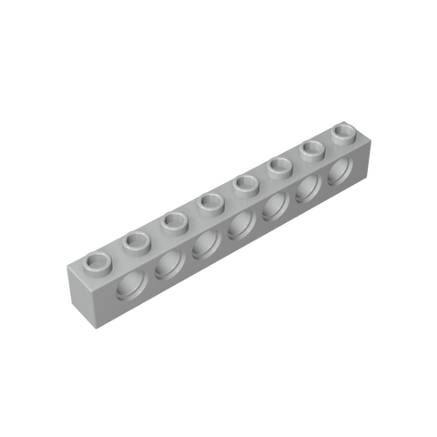 Gobricks,Technic Brick 1 x 8 [7 Holes],3702