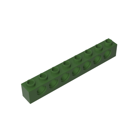 Gobricks,Technic Brick 1 x 8 [7 Holes],3702