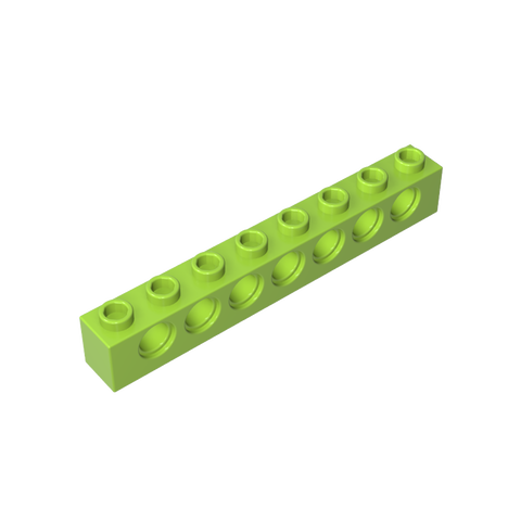 Gobricks,Technic Brick 1 x 8 [7 Holes],3702
