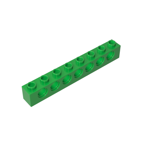 Gobricks,Technic Brick 1 x 8 [7 Holes],3702