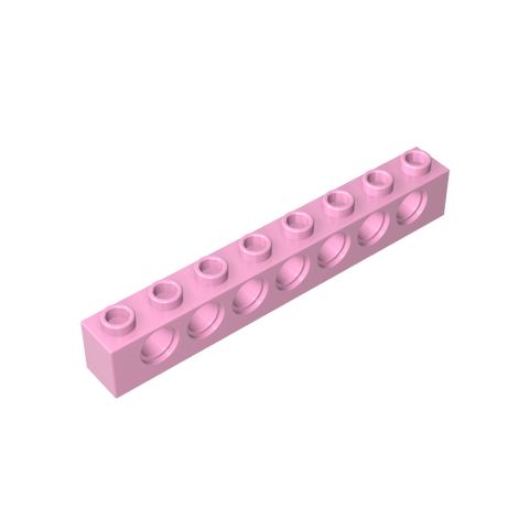 Gobricks,Technic Brick 1 x 8 [7 Holes],3702