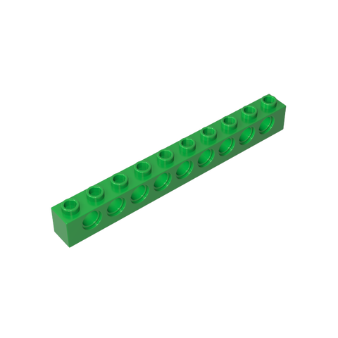 Gobricks,Technic Brick 1 x 10 [9 Holes],2730